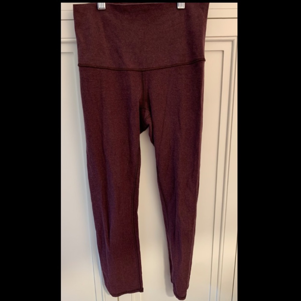Lululemon 21’ Maroon Cotton Wunder Unders, Size 6